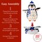 Best Choice Products 2-Piece Lighted 3ft Pop-Up Penguin Family Outdoor Christmas Decoration w/ 150 LED Lights